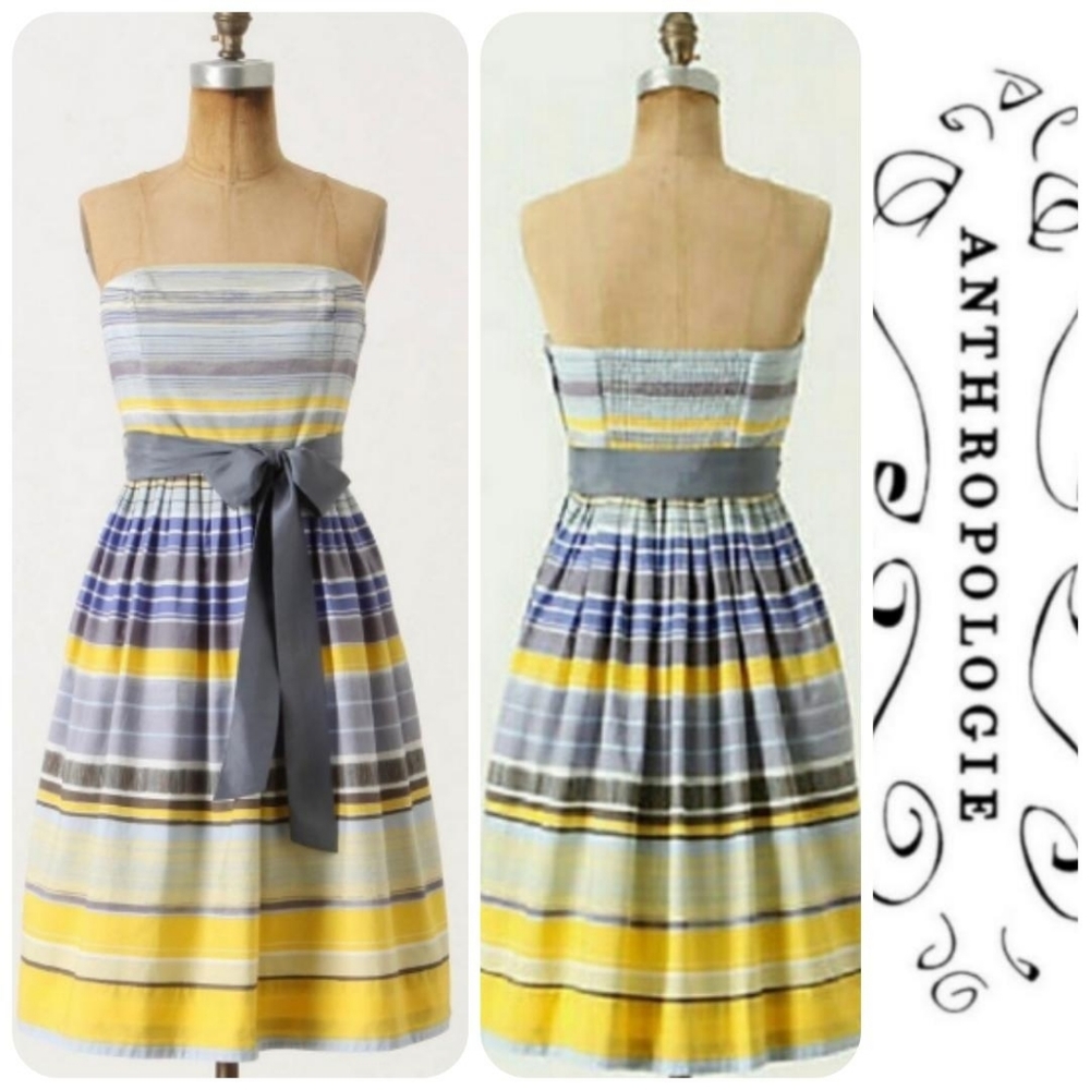 🆕Anthropologie🌷Maeve Strapless Dress